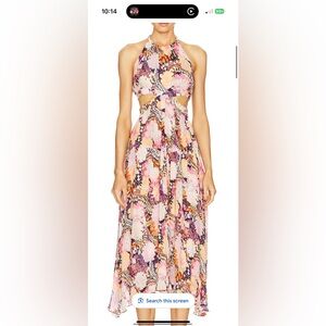 ALC Waverly Dress in Midnight and Rose Size 4